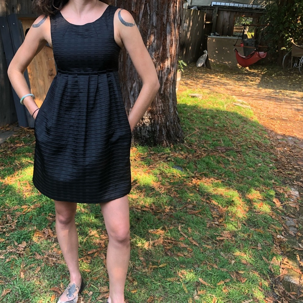 Black BCBG Mini party dress. So CUTE!